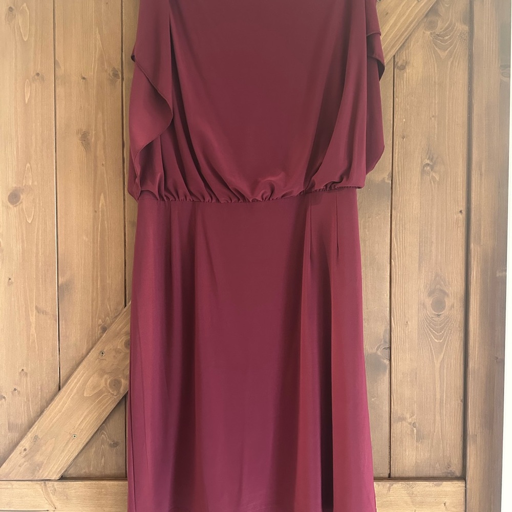 Jessica Simpson Wine Midi Dress